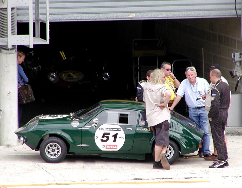 Mini Marcos 51 retired at Le Mans on Sunday