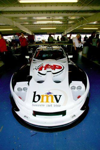 Prepared for the race.