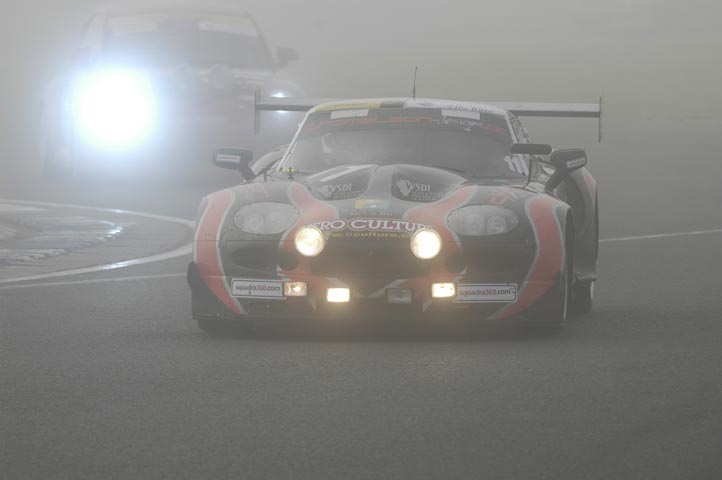 ISL Mantis in Silverstone fog