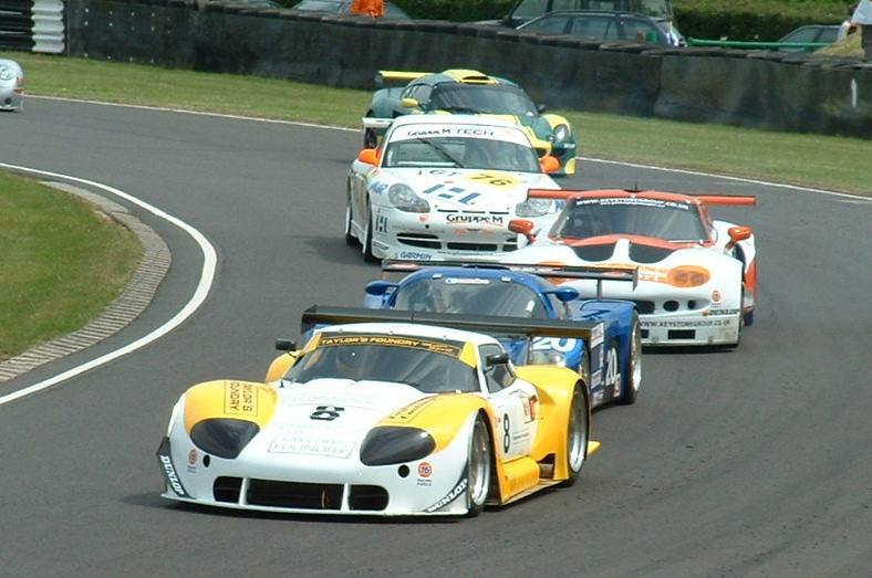 Taylor's only lap at this point of the track was the parade...