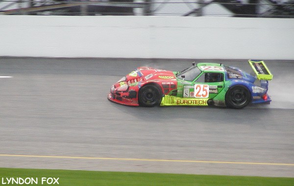 LM600 at speed on Daytona banking