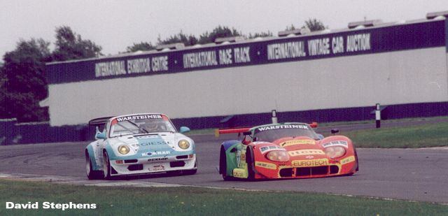 Becker battles for runner-up spot at Donnington