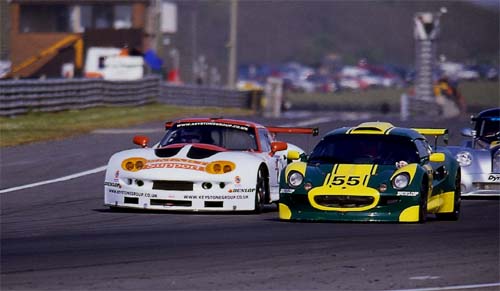 Marcos in action at Snetterton