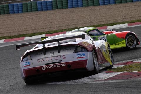 Mantis in the thick of it at Magny-Cours for the International Open