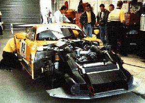 Rob Schirle's LM600 at Silverstone for the BPR race.