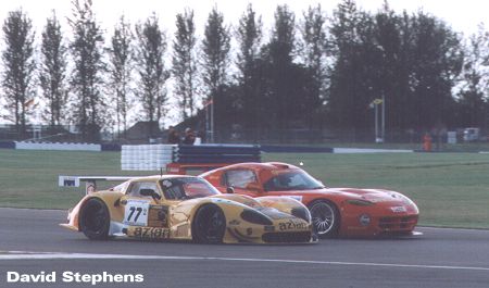 Erdos battles Viper at Silverstone