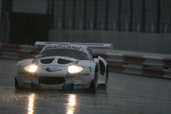 Torrential rain at Zandvoort